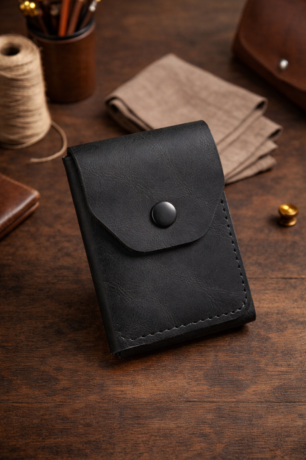 Deri Kartlık Cüzdan