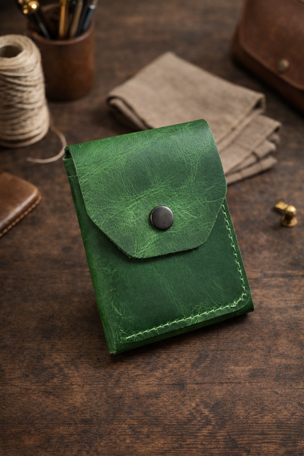 Deri Kartlık Cüzdan