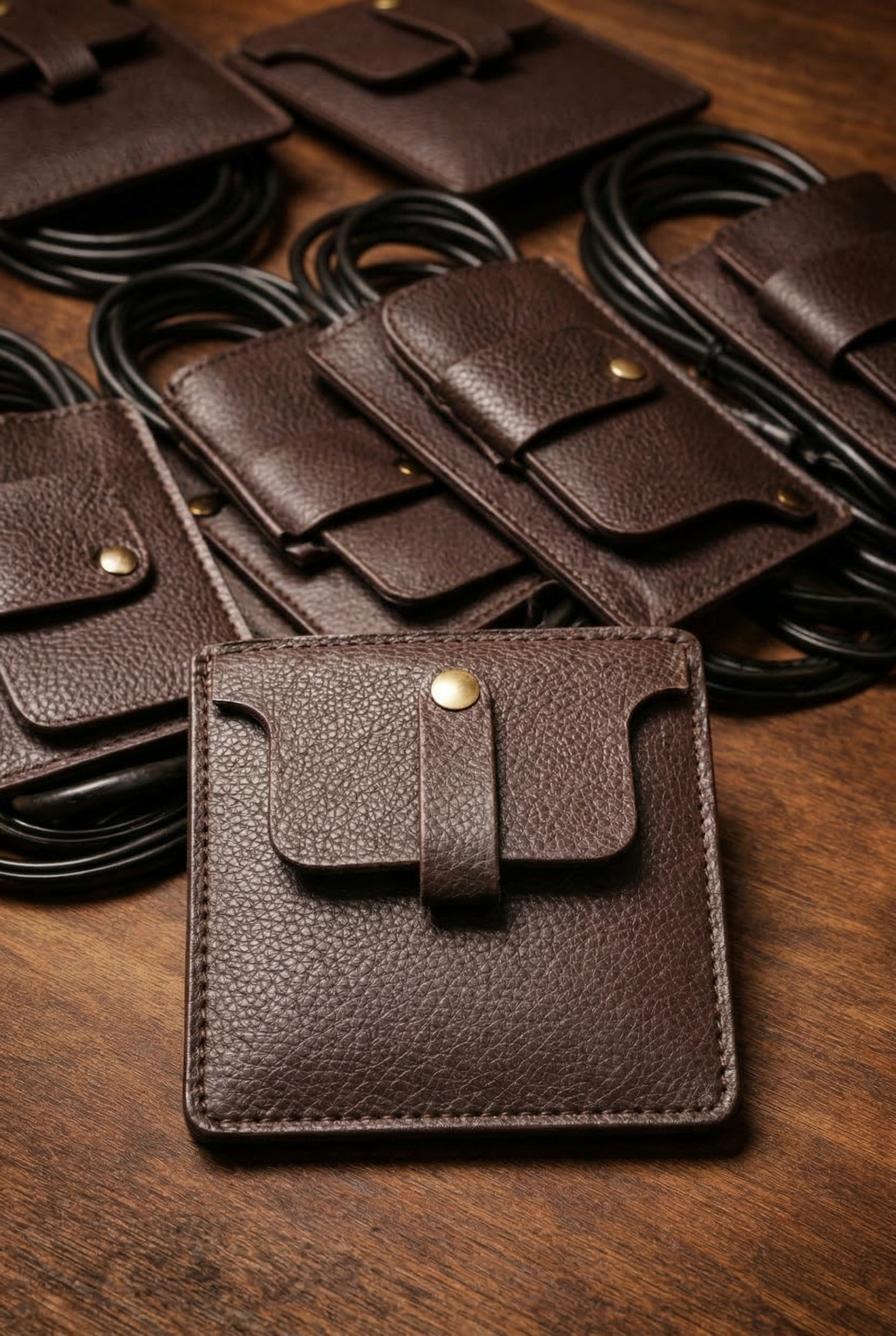 3’ü 1 Arada Askılı Deri Çanta